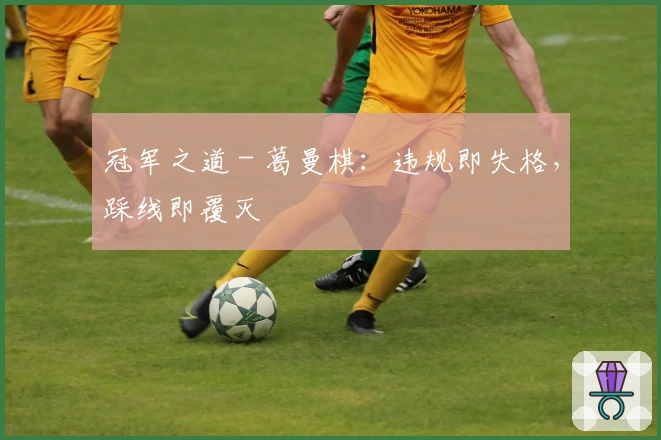 冠军之道 - 葛曼棋：违规即失格，踩线即覆灭